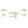 Ensemble de 3 tables basses et tables de bout Janessa