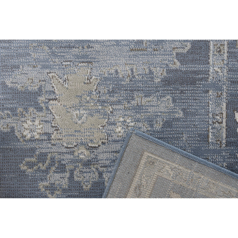 Tapis en viscose ultra doux de style persan pour le salon et les espaces très passants