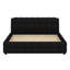 Très grand lit plateforme tapissier, aucun sommier requis, assemblage facile-805223411