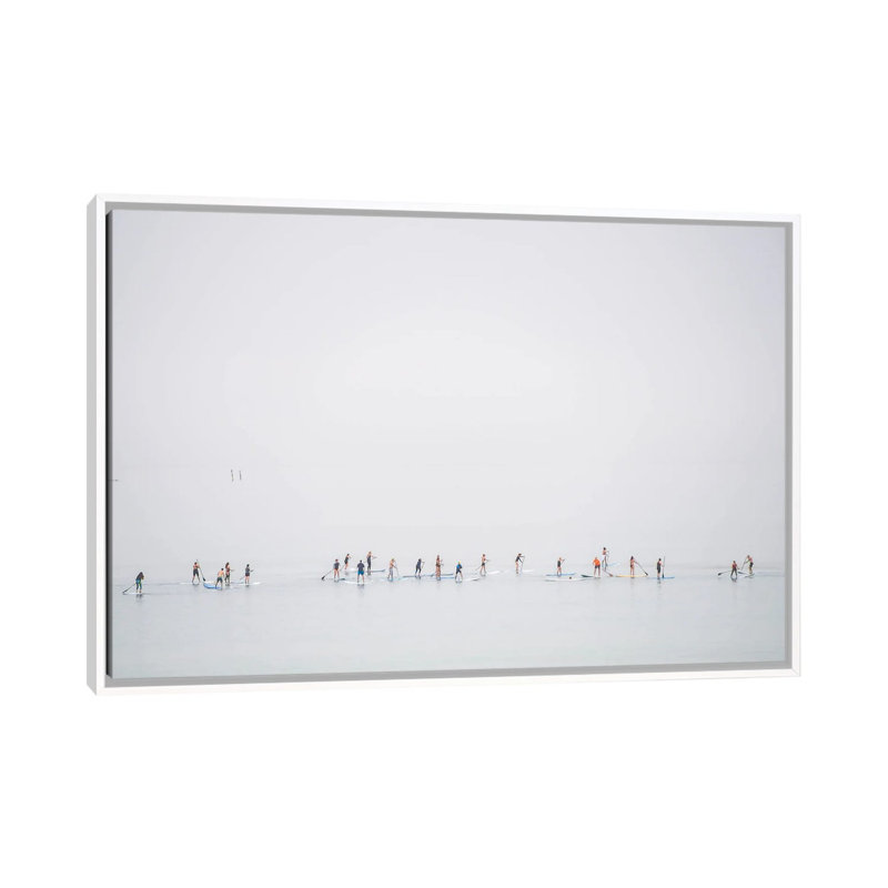 Floating Mirage by Joshua Raif - Floater Frame Painting on Canvas