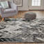 Tapis gris et noir Cathelijne-2058021234