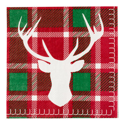 Disposable Paper Christmas Napkins