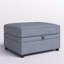 Repose-pieds avec rangement Croskey