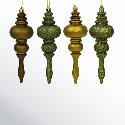 7" Shatterproof Finial Ornament