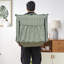 Chaise longue pliante avec dossier réglable et sac de transport