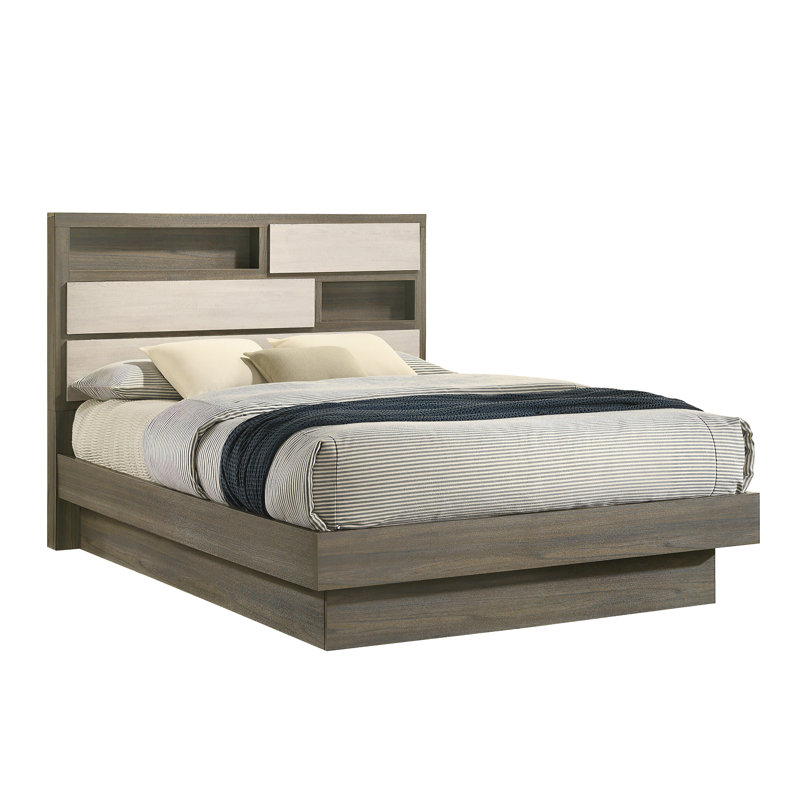 Helvey platform bed, King