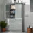 Tall And Wide Storage Cabinet With Doors For Bathroom/Office, Three Drawers-1875788010