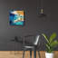 «Ocean Coastline 3 of 4» par Cameron Gray, art mural en verre acrylique-101618886