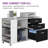 Danielian Filing Cabinet with Adjustable Shelves