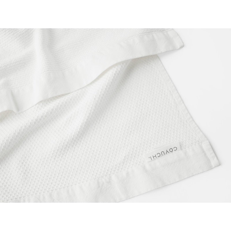 Adriatic Organic 100% Cotton Lightweight, Bath Towel, Alpine White