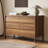 6-Drawer Accent Chest Dresser With Rubberwood Legs