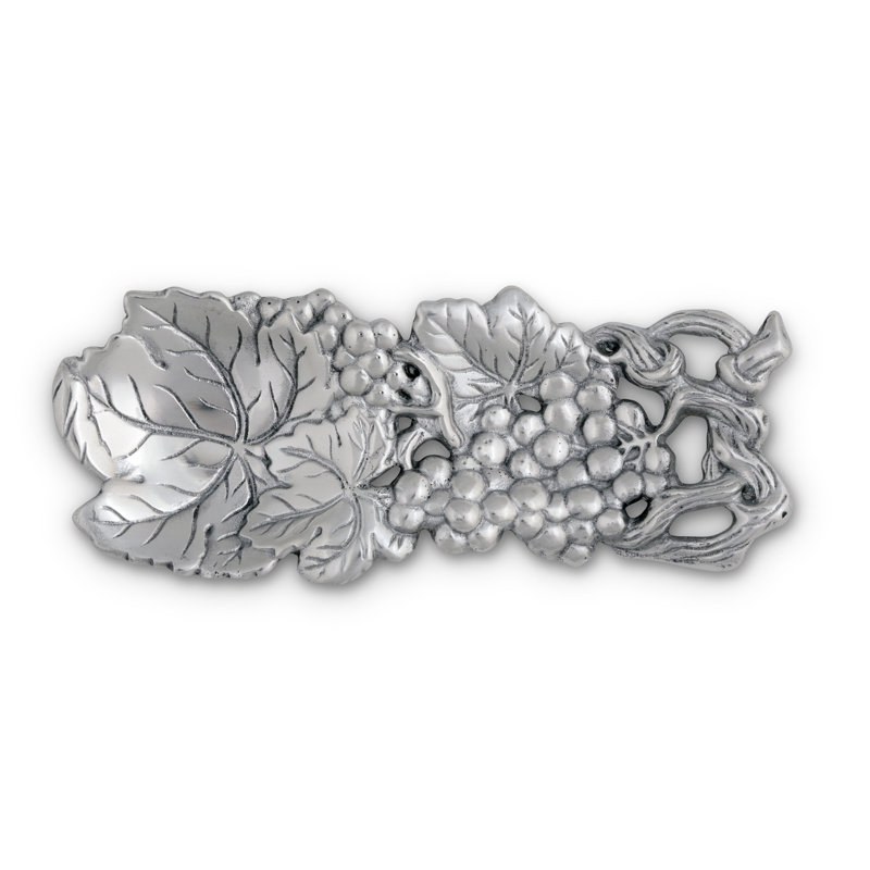 Grape Metal Rectangle Spoon Rest