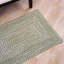 Tapis rectangulaire en laine / polypropylène tissé à la machine Rectangle-1312275698