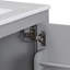 Meuble-lavabo 30 po avec lavabo simple, armoire encastrée Combo-104312978