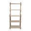 Rayonnage à 5 tablettes en bois blanc Baring Baring