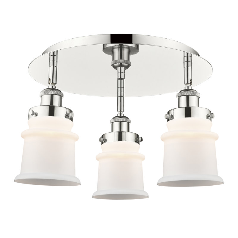 Plafonnier encastré Alvi, Blanc mat, Nickel poli