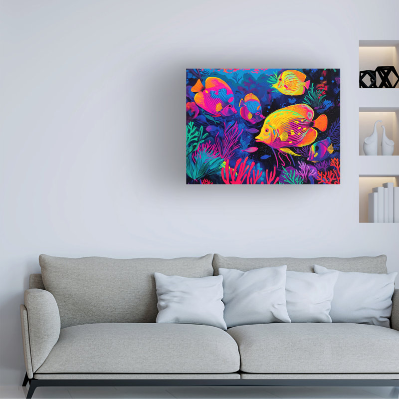 Art sur toile Shawna Stewart, H 14 po x l 19 po