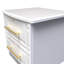 Fully Assembled Quinnville 2 Drawer Bedside Table