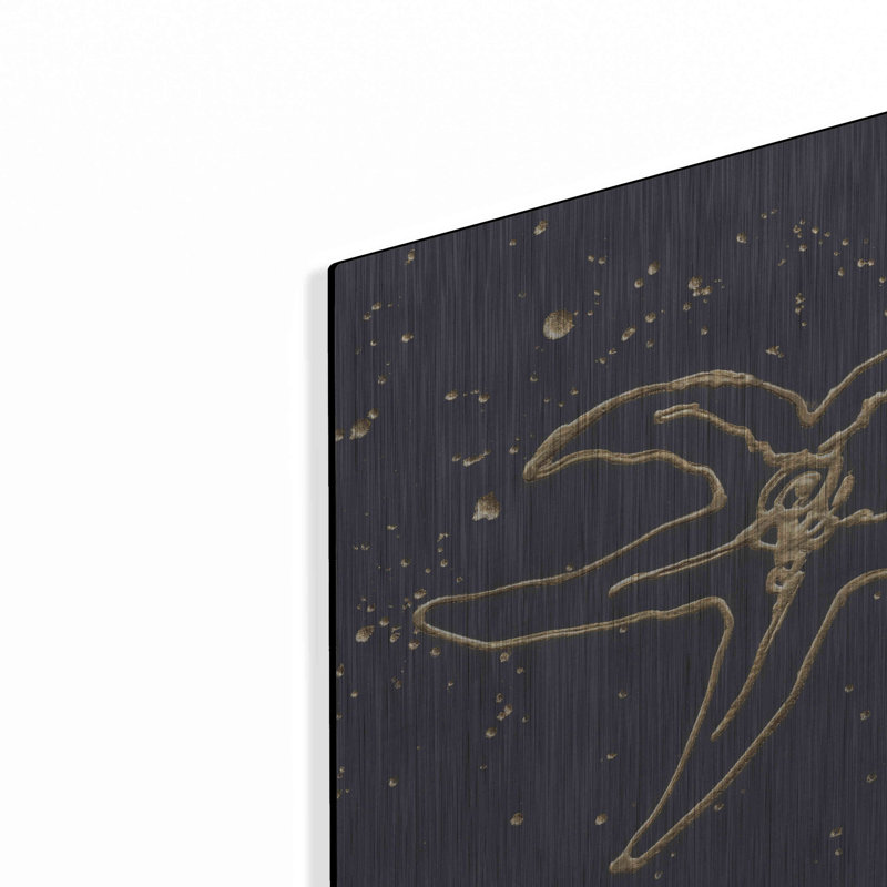 «Gold Starfish III» par Chris Paschke, H 12 po x l 12 po