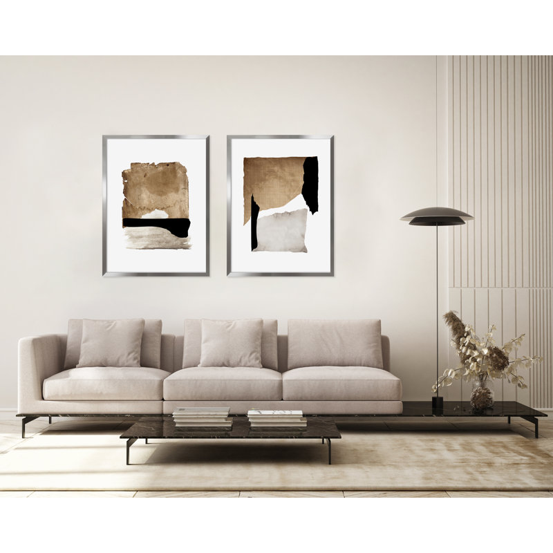 Sheet Of Paper I by NONE - Single Picture Frame Graphic Art.