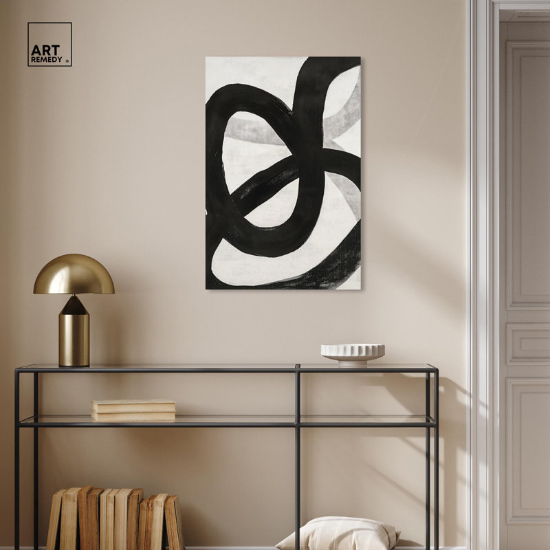 Art Remedy Art sur toile Infinite Loop I, H 30 po x l 20 po, Toile tendue