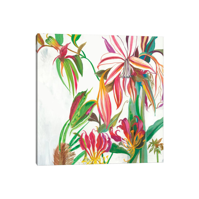 Tropical III by Asia Jensen - Wrapped Canvas Print, 30.48 cm H x 30.48 cm W
