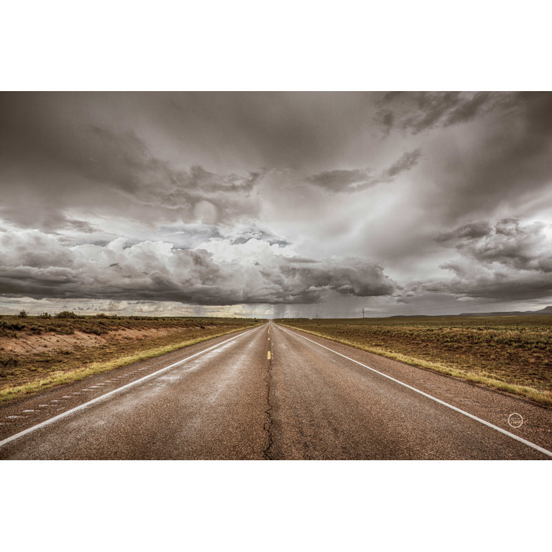 Avanicole " Into The Storm ", 8" H x 12" W, No, Wrapped Canvas
