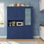 Buffet traditionnel autoportant avec huche et rangement spacieux-130556992