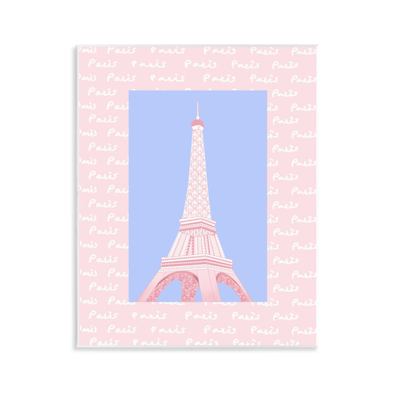 Plaque murale Paris, Tour Eiffel, par Pooja Dave