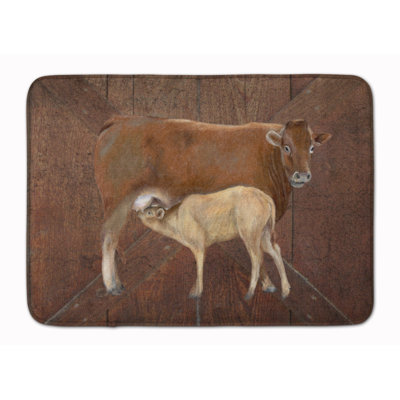 Tapis pour salle de bain en mousse à mémoire de forme momma et baby