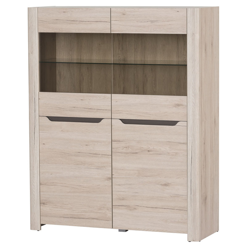 Desjo Standard 2-Doors Display Cabinet, No Lights