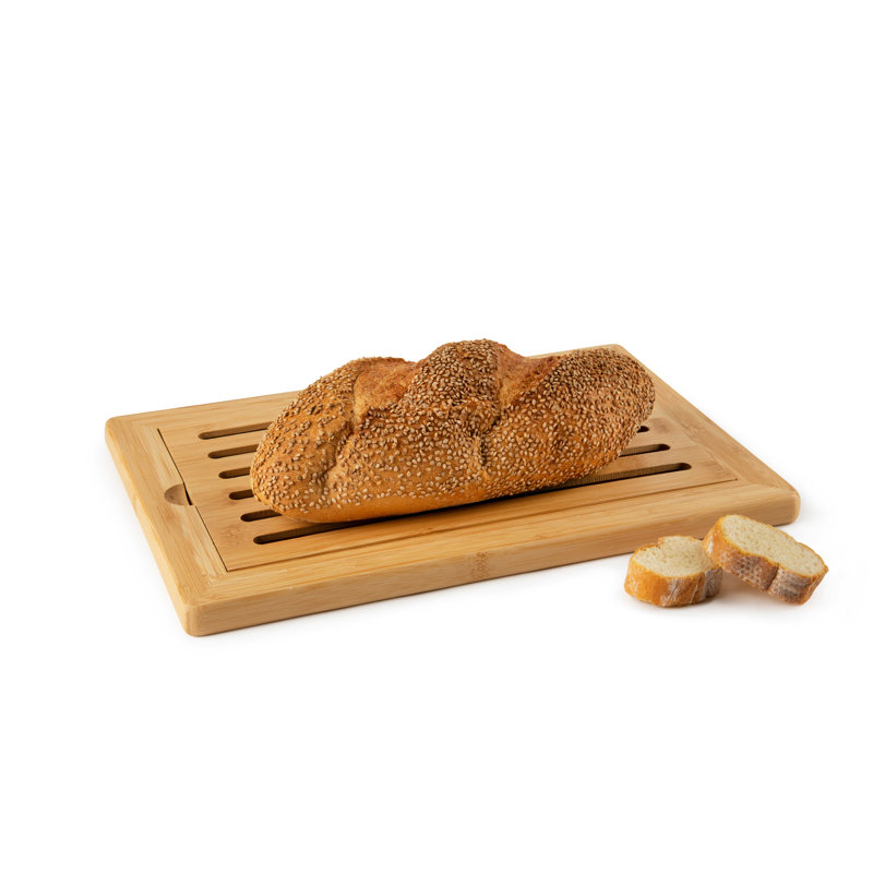 Excelsa chopping board with removable grid Eco Living bamboo 38x25 cm cream