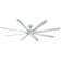 Hydra 8 - Blade Indoor/Outdoor LED Smart Ceiling Fan With Wall Control and Light Kit Included, Works With Alexa and iOS or Android App