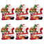 Santa By Fireplace Ornament, 5.5 Inches