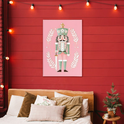 Suite casse-noisette en toile rose pastel, design par Petal Prints Design