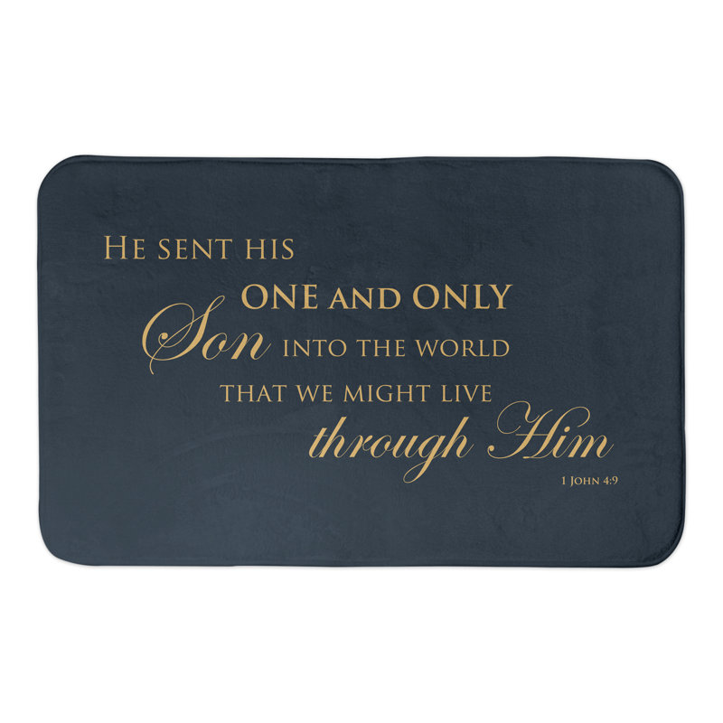 James Non-Slip Bath Rug
