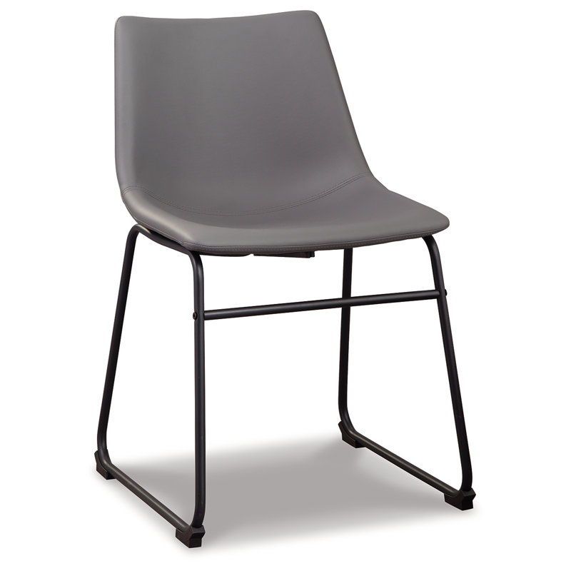 Chaise d'appoint en noir, Gris