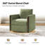 Upholstered Swivel Armchair