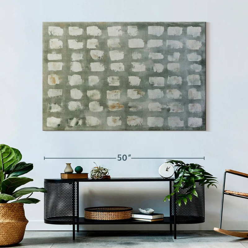 Minimal Block Grid, 34" H x 51" W