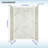 60" W 96" H 3-Piece Beige-Brown Shower Wall Panel Surround Kit, 3/16" (5Mm) Thick.-124843915