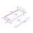 Twin Size Wooden Platform Bed With Trundle-964603949