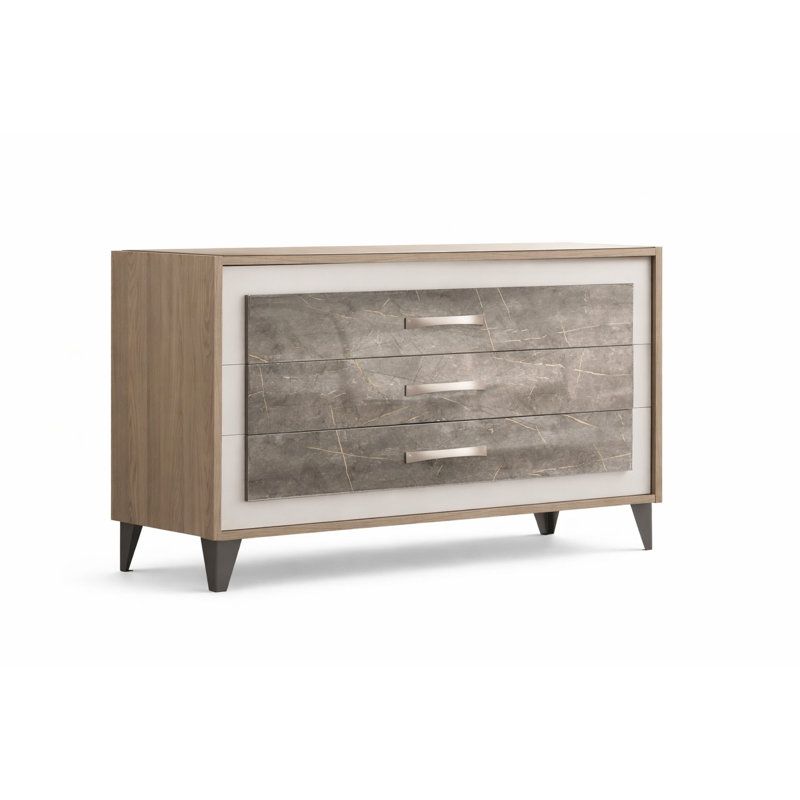 Infinity 3 - Drawer Solid Wood Dresser