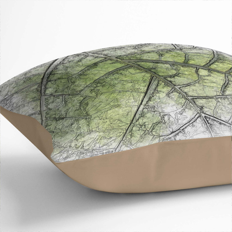Square Throw Cushion, 55cm H x 55cm W x 20cm D, Stone