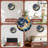 Artistic Moon Wall Clock Home Decoration Unique Design