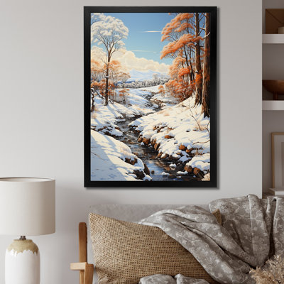 Snow Wonderland Pastoral - Imprimé