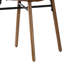 Chaise en similicuir et bois massif-64676487