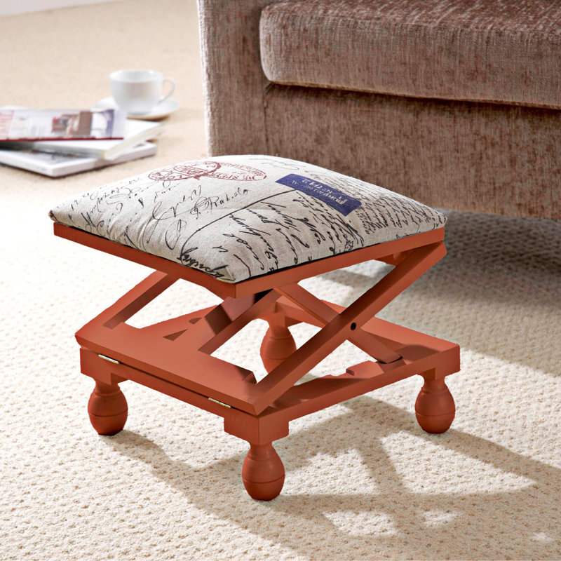 Leonard 3-position Deep Padded Footstool, Oak