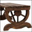 Banc de jardin extérieur en bois Outsunny