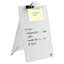 Free-Standing Glass Board 29.7cm H x 21.6cm W