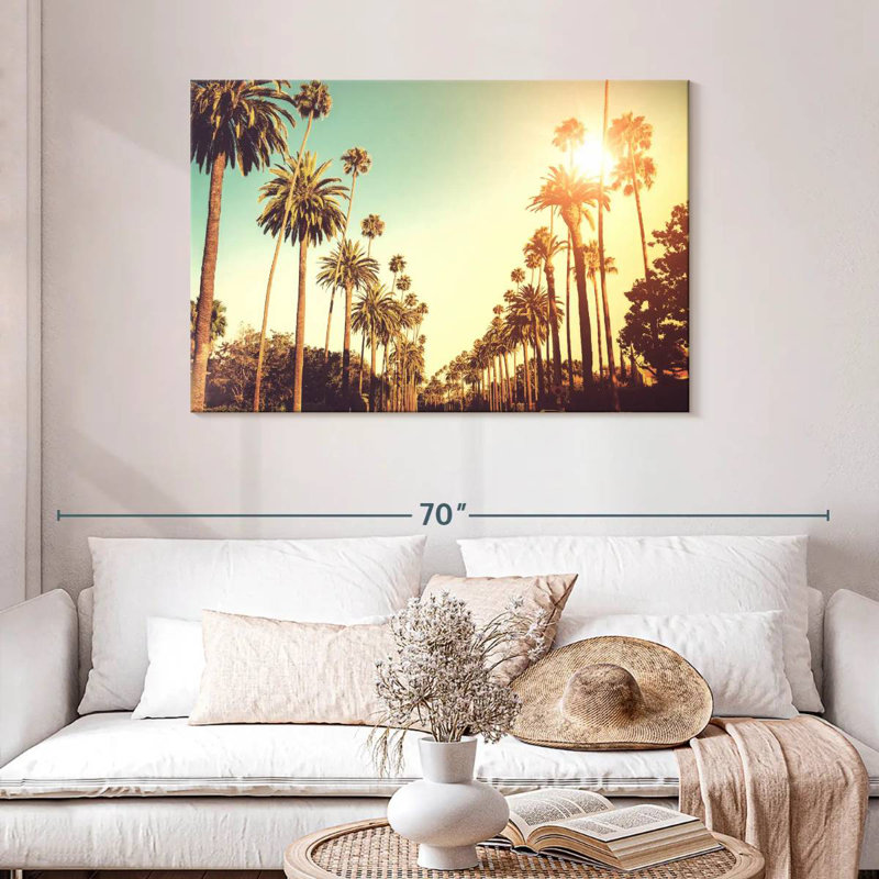 Ravi Sunny Palm Avenue, H 30 po x l 45 po